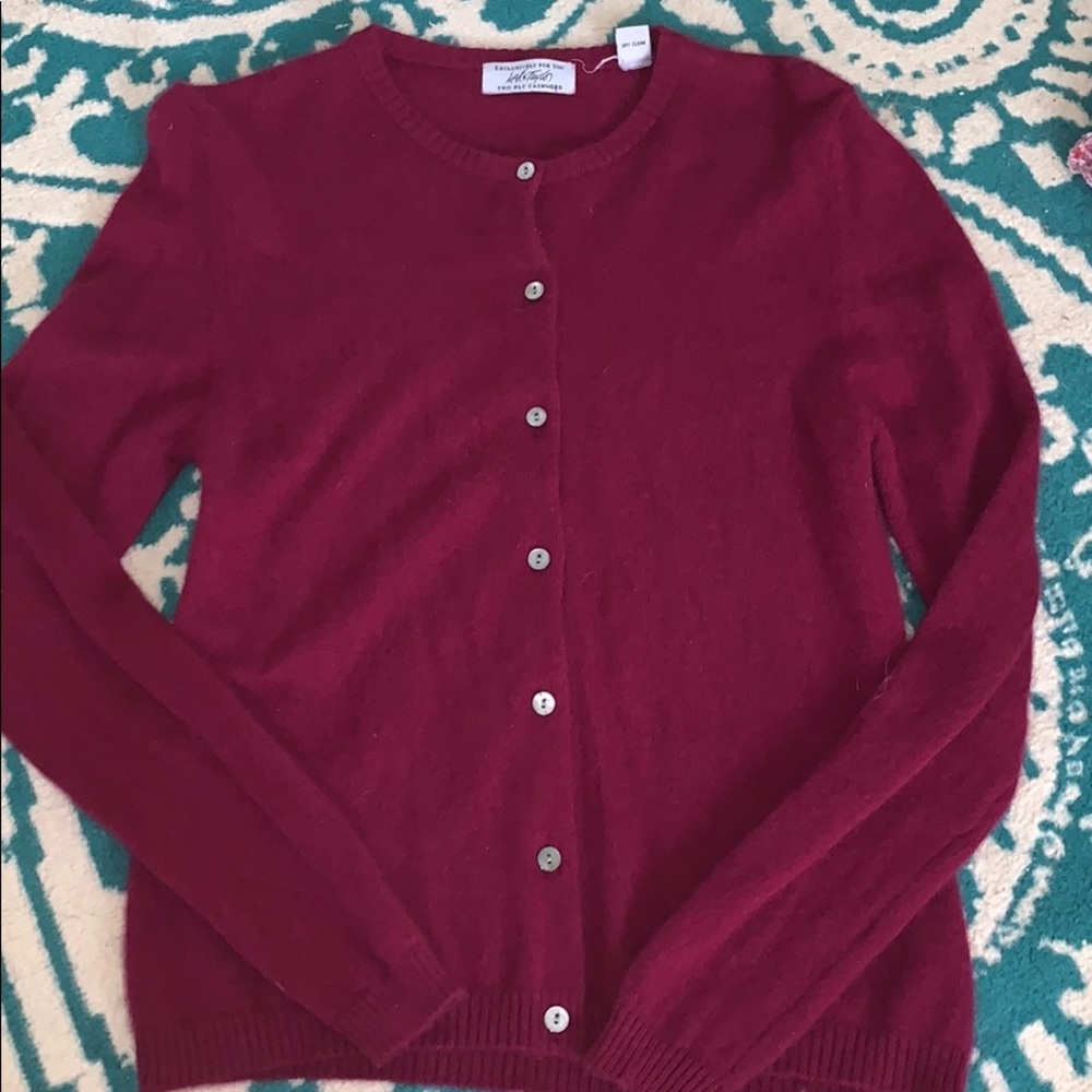 Cashmere cardigan